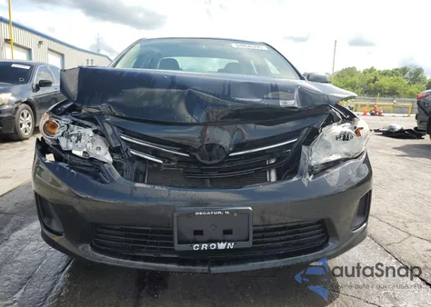 2013 Toyota Corolla Base from USA, damaged, VIN 2T1BU4EE1DC107417